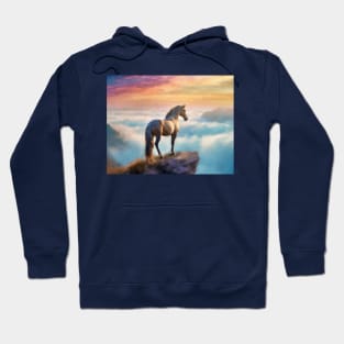 Wild horse finds peace Hoodie